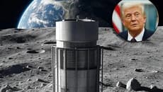ტრამპმა მთვარეზე ბირთვული რეაქტორით ამერიკული ბაზის შექმნის ბრძანება გასცა