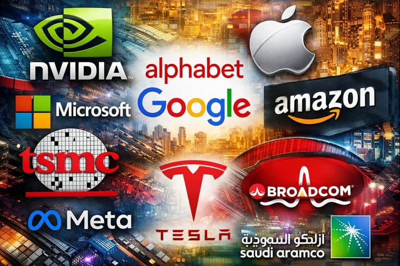 Nvidia ლიდერობას არ თმობს - რომელია 2026 წლის 10 ყველაზე ძვირადღირებული კომპანია მსოფლიოში და როგორ შეიცვალა მათი ფასი ერთ წელიწადში