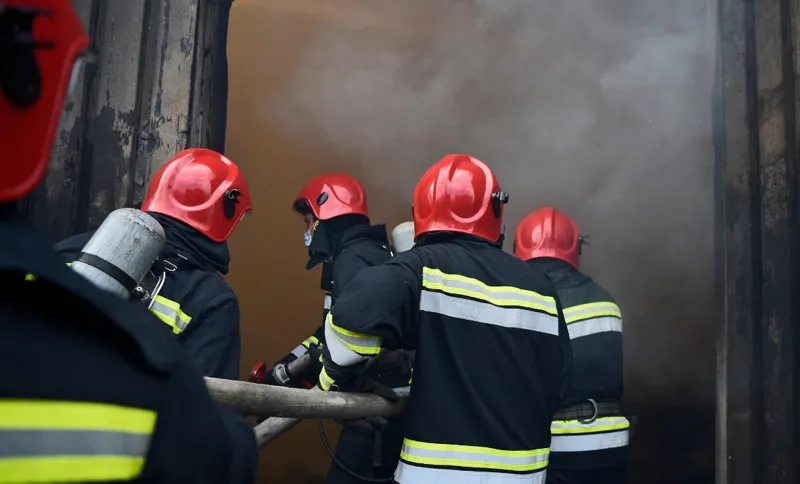 აღმაშენებლის გამზირზე ხანძარი იყო