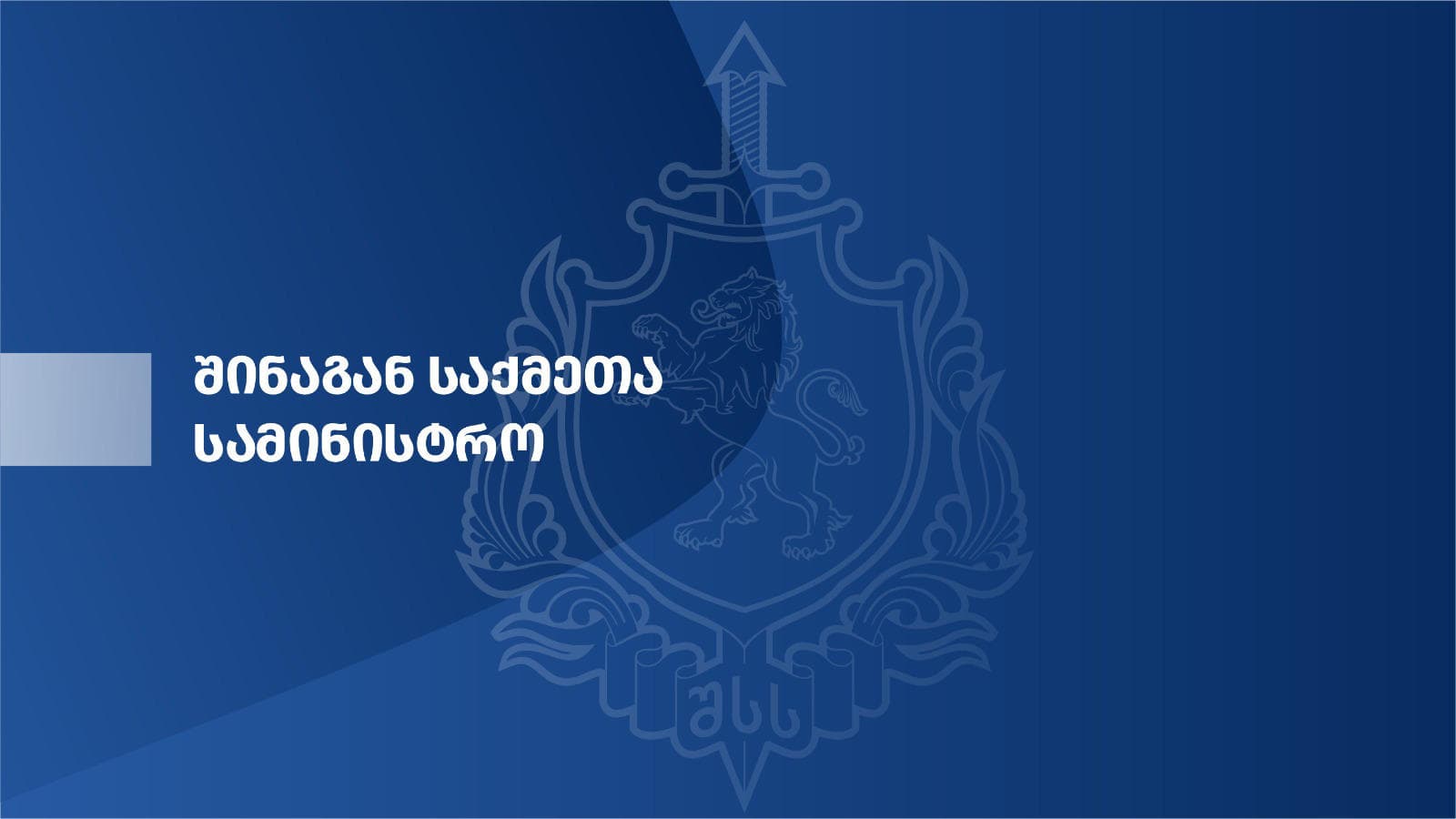 შინაგან საქმეთა სამინისტრო ოზურგეთში მომხდარ ინციდენტთან დაკავშირებით ინფორმაციას ავრცელებს