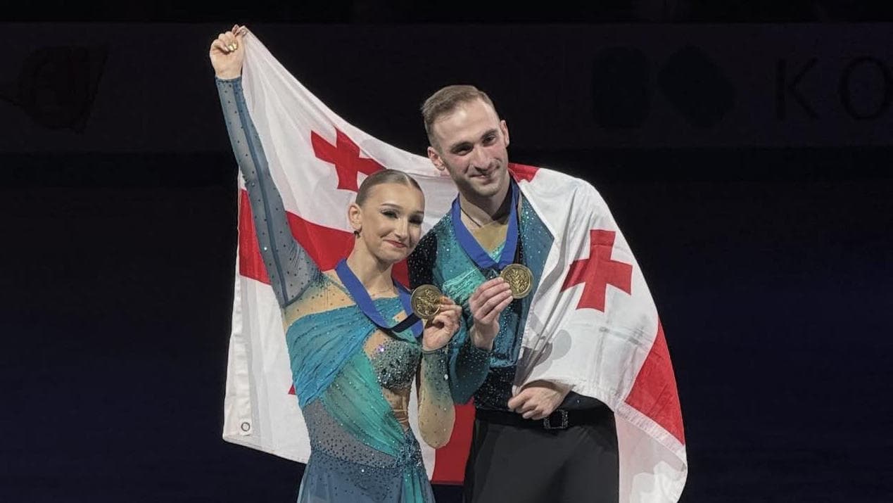 ფიგურული ციგურაობის ევროპის ჩემპიონატზე სპორტულ წყვილებში საქართველომ ოქროს მედალი მოიპოვა