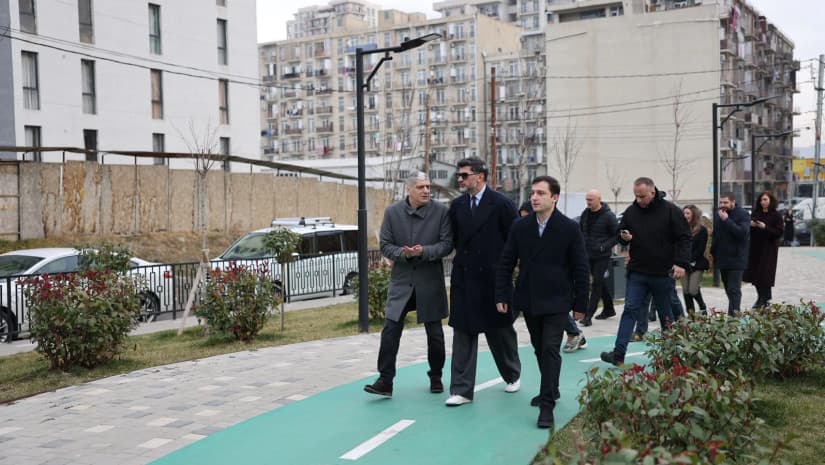 დიდ დიღომში კიდევ ერთი სკვერი მოეწყო – თბილისის მერია