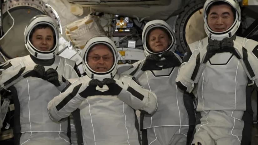 NASA-მ საერთაშორისო კოსმოსური სადგურიდან ასტრონავტების ევაკუაცია განახორციელა