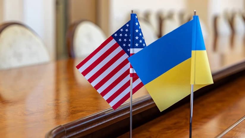 უკრაინის დელეგაცია აშშ-ში ჩავიდა