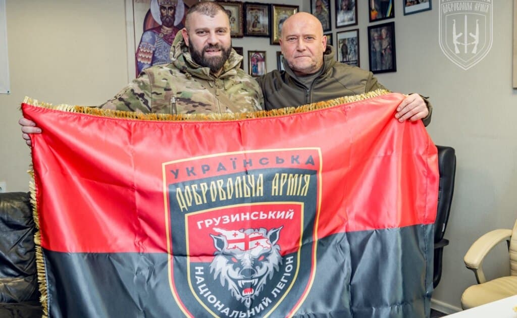"ქართული ლეგიონი" უკრაინის მოხალისეთა არმიის ნაწილი გახდა