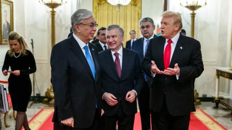 ტრამპი „დიდი ოცეულის“ სამიტზე ყაზახეთსა და უზბეკეთს იწვევს