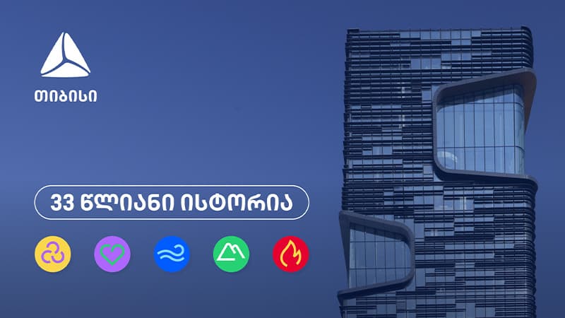 თიბისი 33 წლისაა – თვითრწმენის, გამბედაობისა და მოუსვენრობის ისტორია