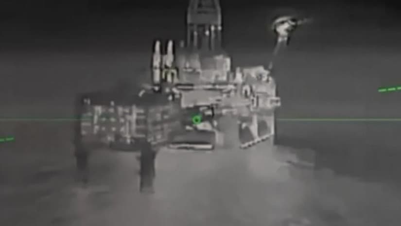 უკრაინამ კასპიის ზღვაში Lukoil-ის ნავთობის პლატფორმებზე იერიში მიიტანა