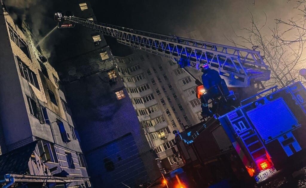 უკრაინის ქალაქებზე დრონებით შეტევა გრძელდება