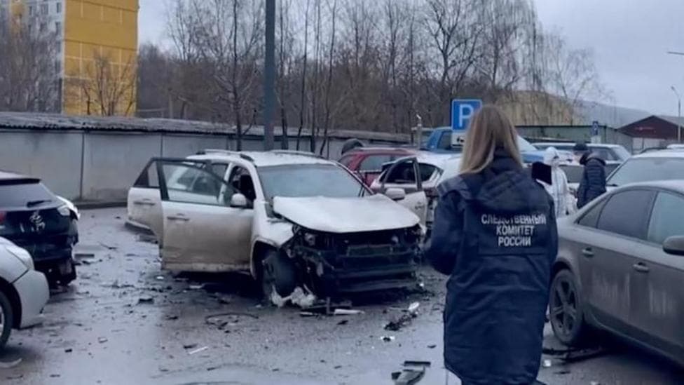 Russian general killed by car bomb in Moscow, officials say
