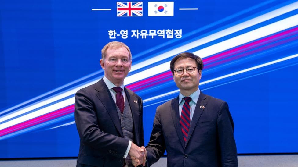 Bentleys and Scottish salmon to benefit from UK-South Korea trade deal