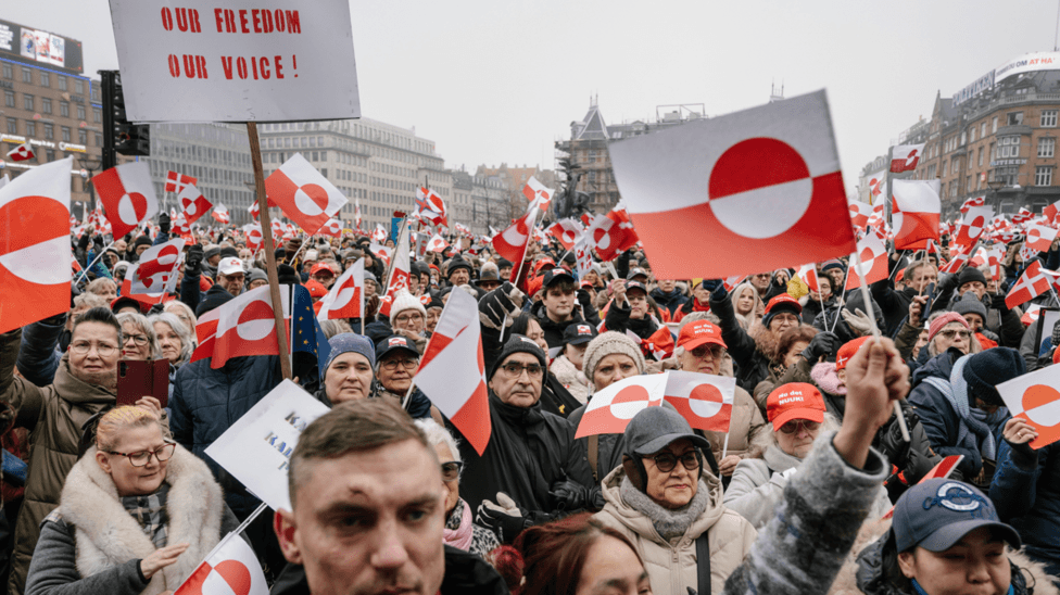 Protests in Greenland and Denmark against US plans