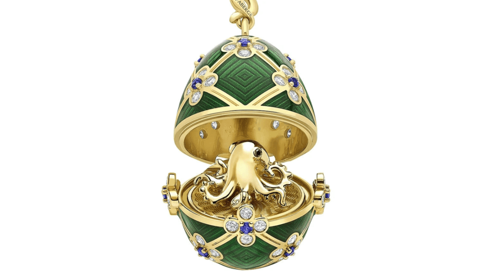 Man charged with theft over claims he swallowed $19k Fabergé egg