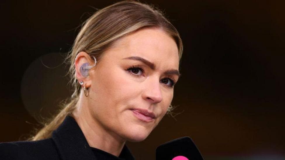 Presenter Woods 'OK' after collapsing on TV