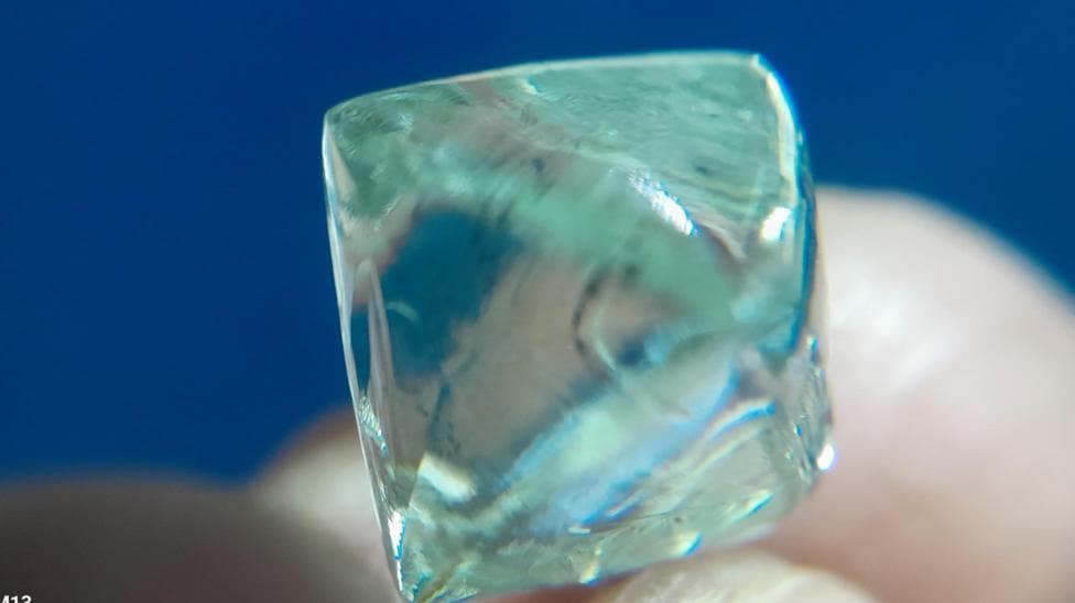 For decades, their families searched for diamonds. Now childhood friends find a £41,000 gem