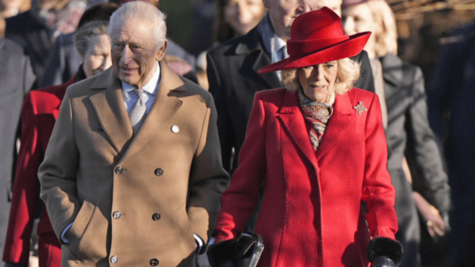 Royal Family greet crowds after Christmas Day service
