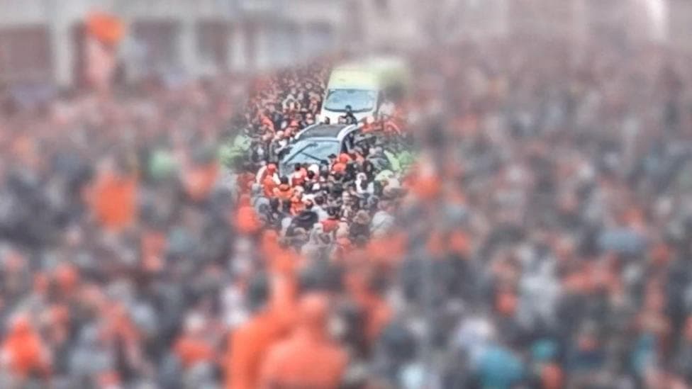 Watch: Moment Paul Doyle drove into crowd