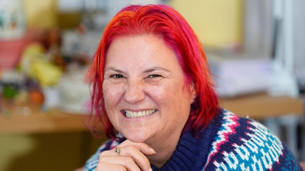 I adopted a boy and then at Christmas, his baby sister too