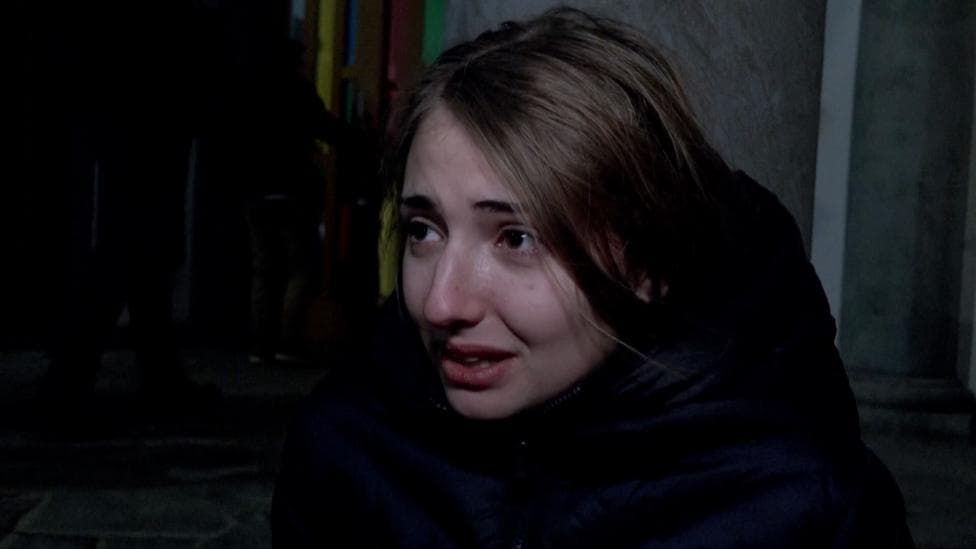 Survivor describes how she lost sight of friend while fleeing blaze