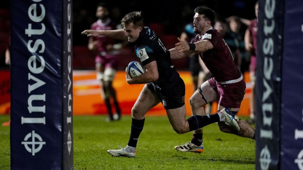 Glasgow impress with bonus-point win at Sale in Champions Cup opener