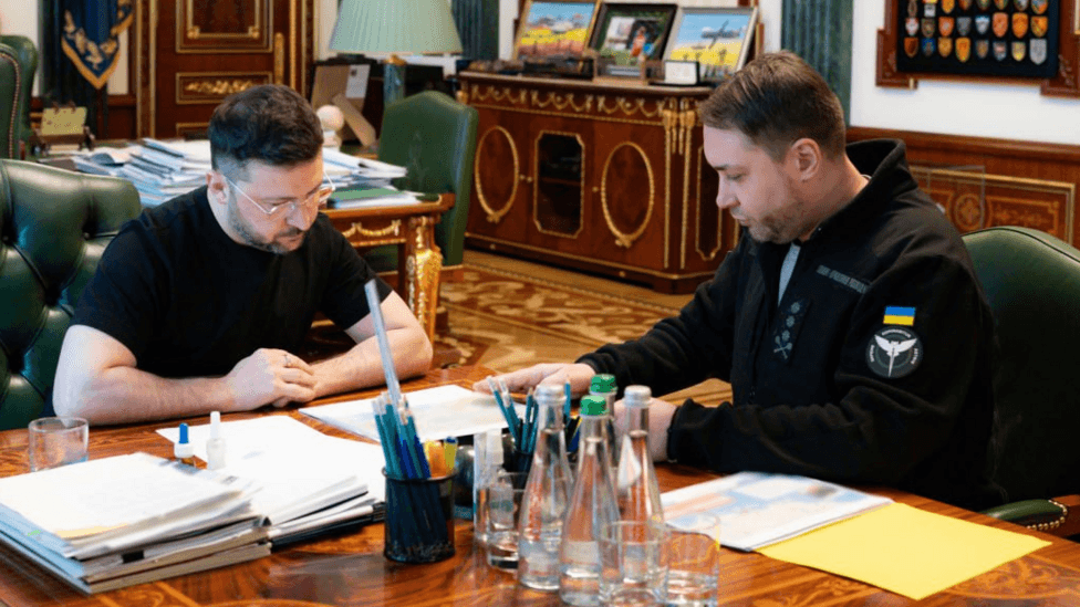 Zelensky names spy chief to head presidential office