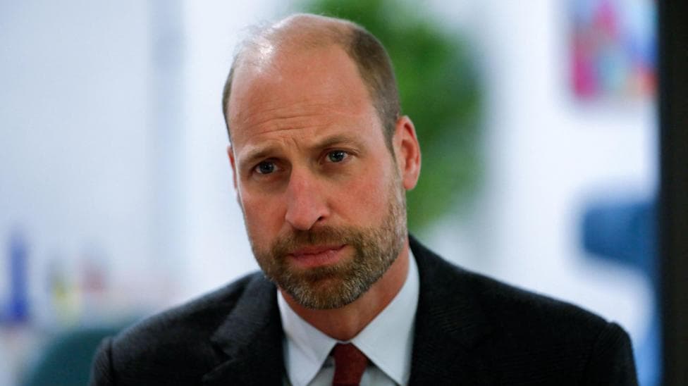 William pays visit to severely ill children from Gaza