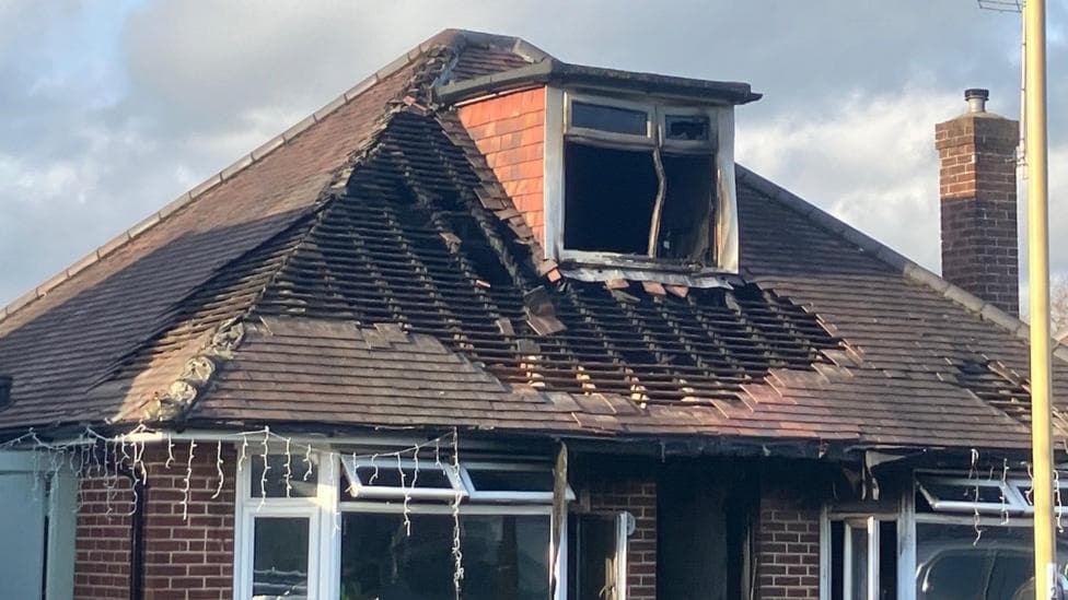 Woman dies and man critically ill after house fire