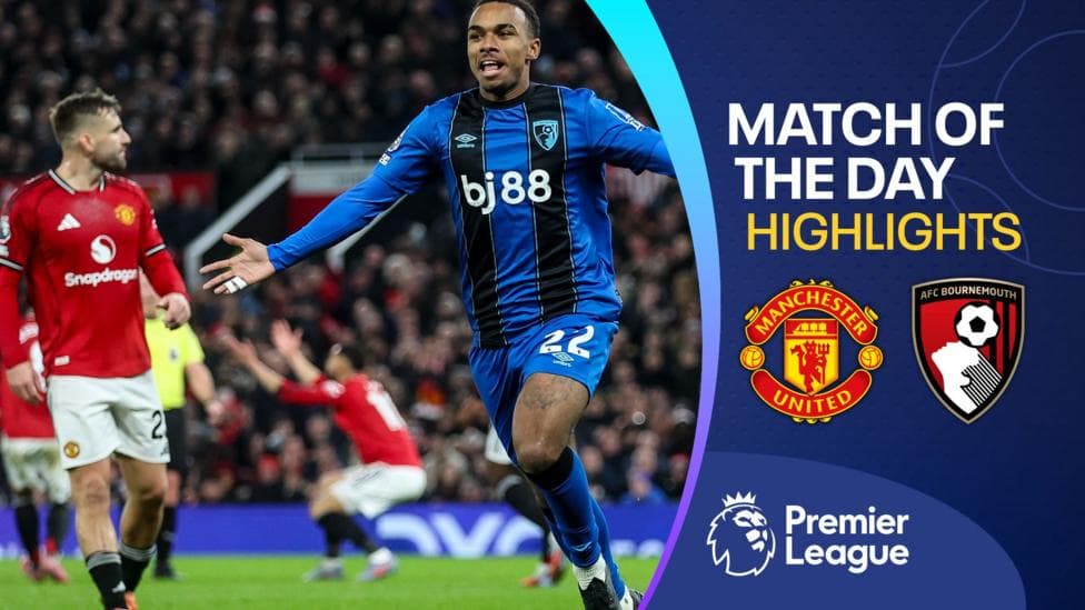 Watch Man Utd and Bournemouth's eight-goal thriller