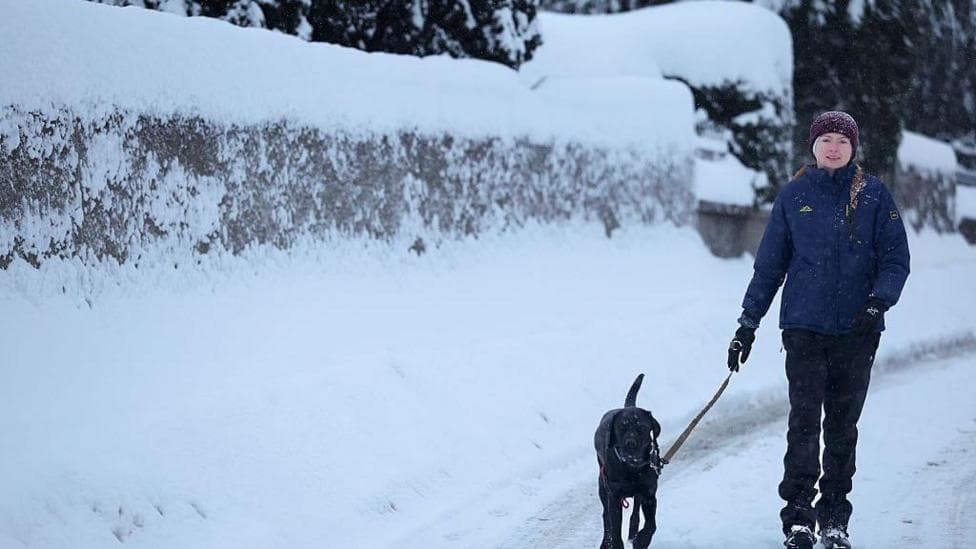 More snow and ice across nearly all of UK as cold snap continues