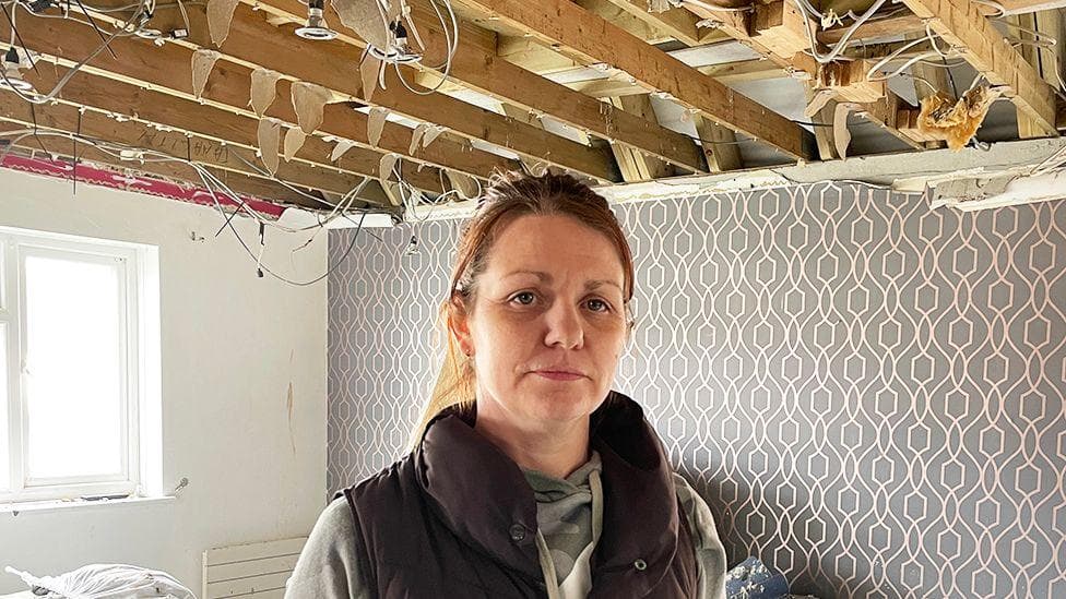 'It's ruined my life': Flat-owner says building work by freeholder has left her homeless