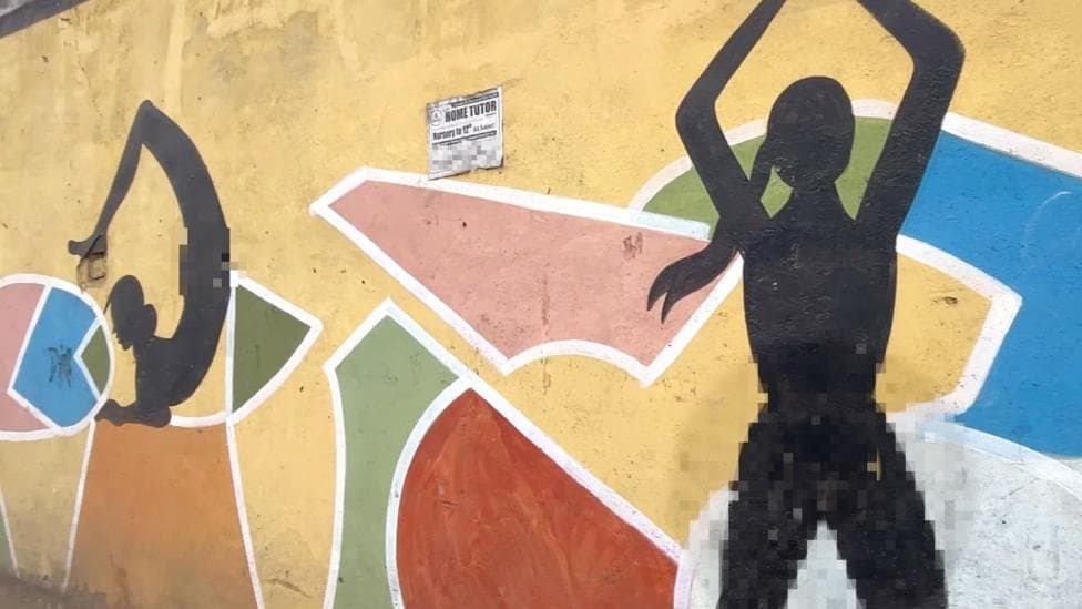 'An attack on women's dignity': Walls whitewashed after silhouettes defaced in Indian city