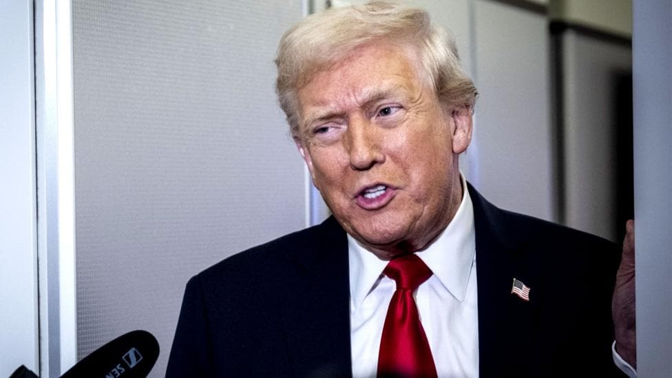 Trump defends envoy after leak appears to show him coaching Russia