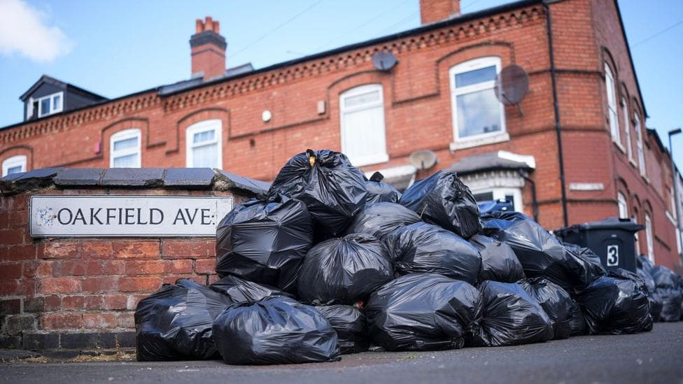 Bin strike reaches one-year mark with no end in sight