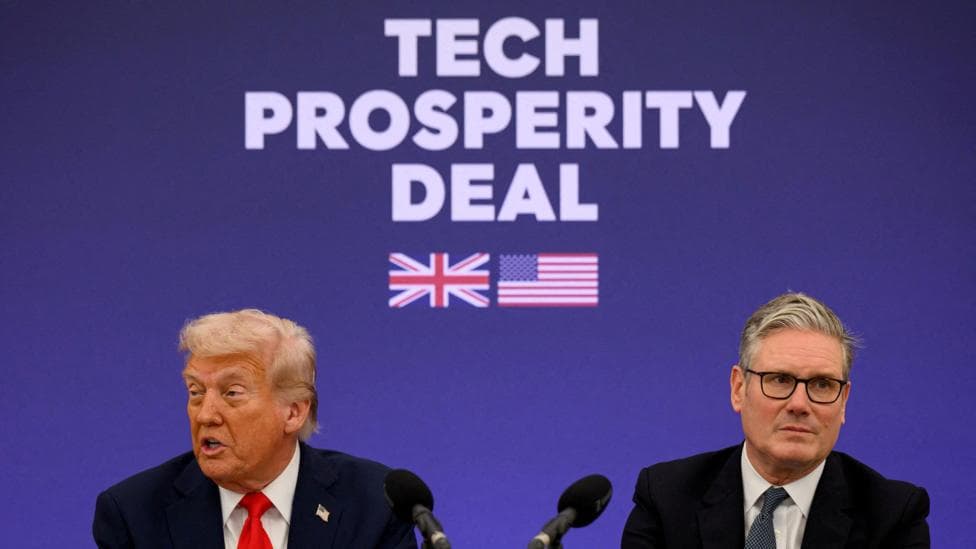 Downing Street insists negotiations over US-UK tech deal still live