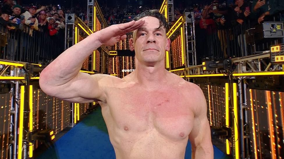 Watch: John Cena takes his final bow, after last ever WWE fight