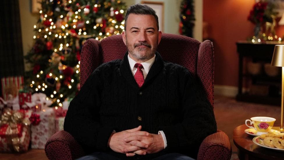 Jimmy Kimmel to say 'fascism has had a great year' in Channel 4 Christmas message