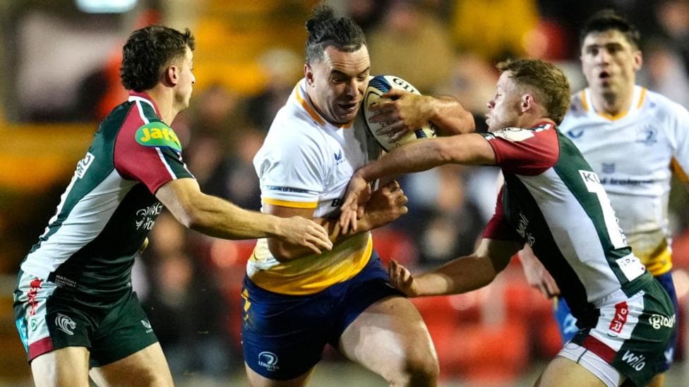 Leinster narrowly beat Leicester in Champions Cup
