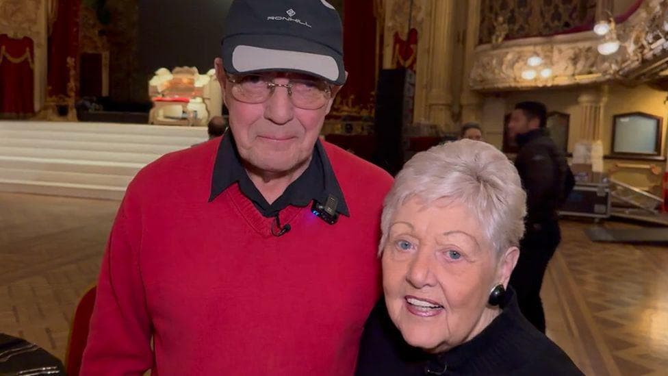 Couple have last dance at Blackpool ballroom before move to care home
