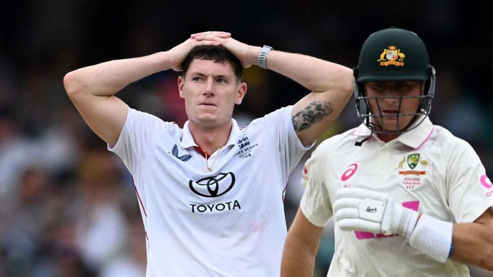 '2/10' - how England's bowling unravelled in Sydney