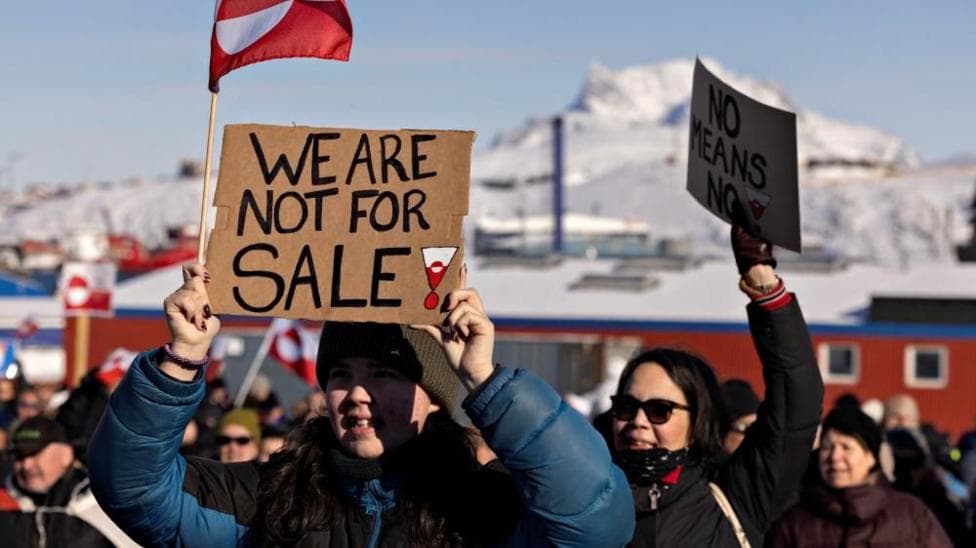 US discussing options to acquire Greenland, including use of military, White House says