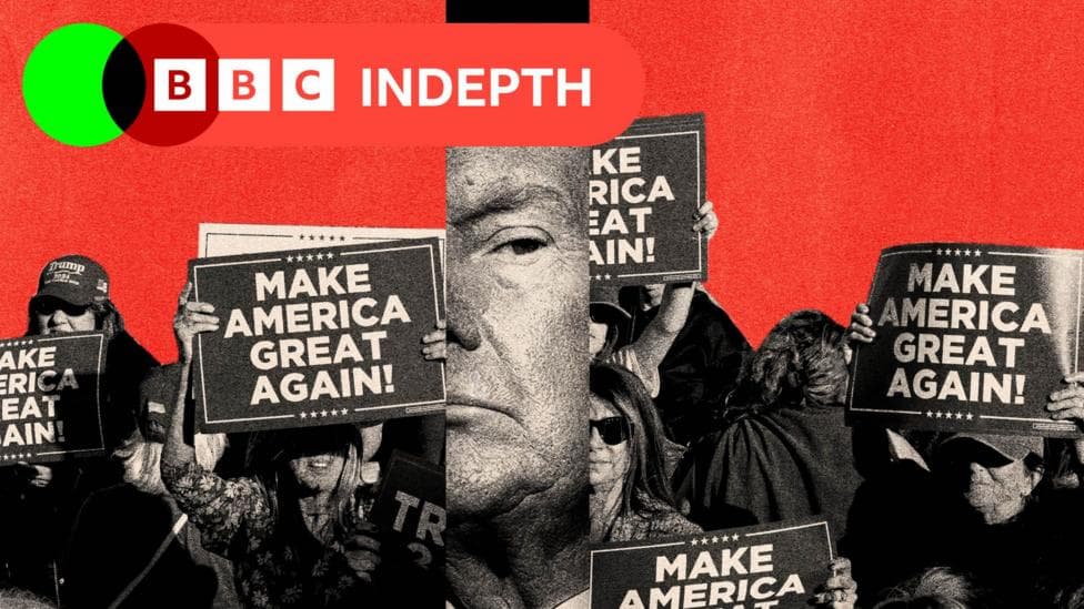 How the Maga world became divided - and what that means for Trump