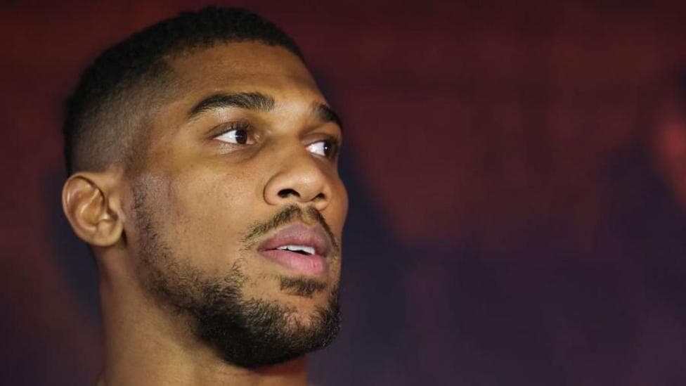 Anthony Joshua posts first picture since fatal crash in poignant tribute