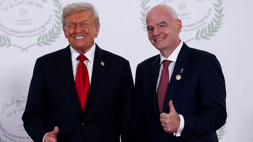 Trump and Infantino - too close for comfort?