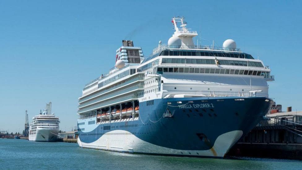 Search for British man who fell from cruise ship off Tenerife coast