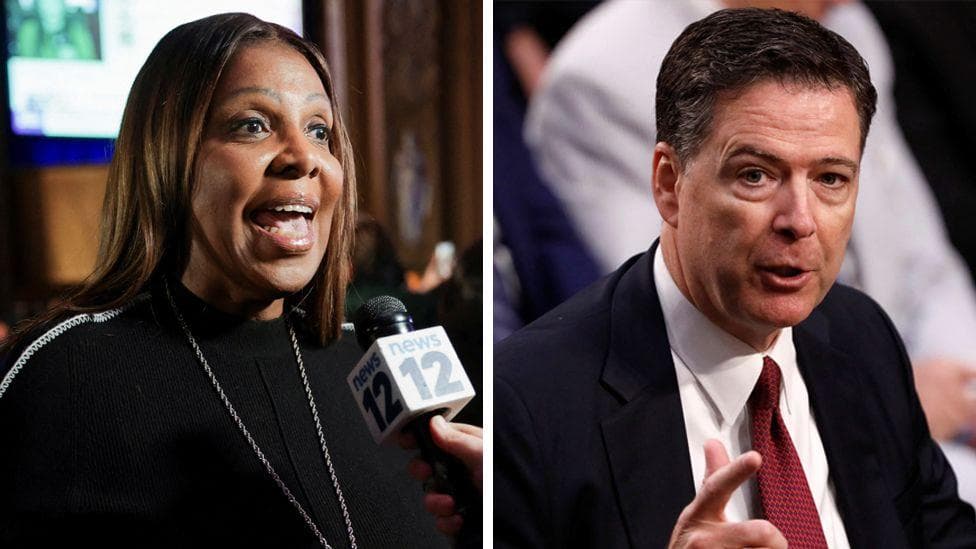 What comes next in the James Comey and Letitia James cases?
