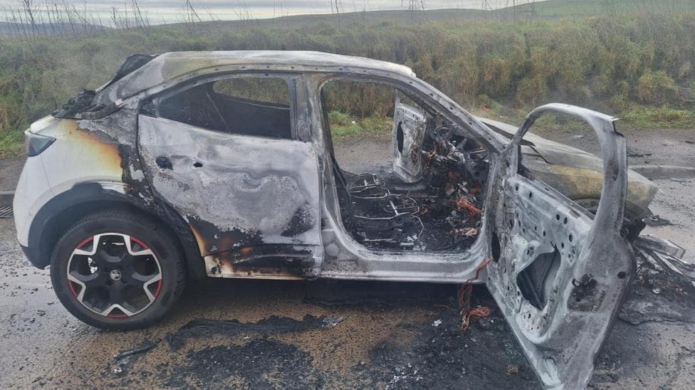 'Literal lifesavers' rescue nine-month-old baby locked in burning car