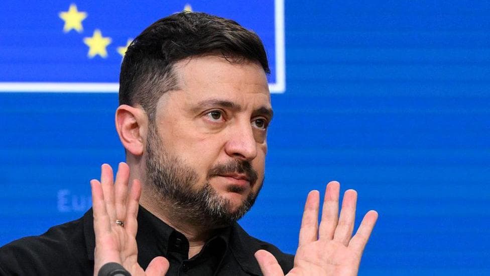 Zelensky gives stark warning as EU leaders decide on Russia's frozen assets