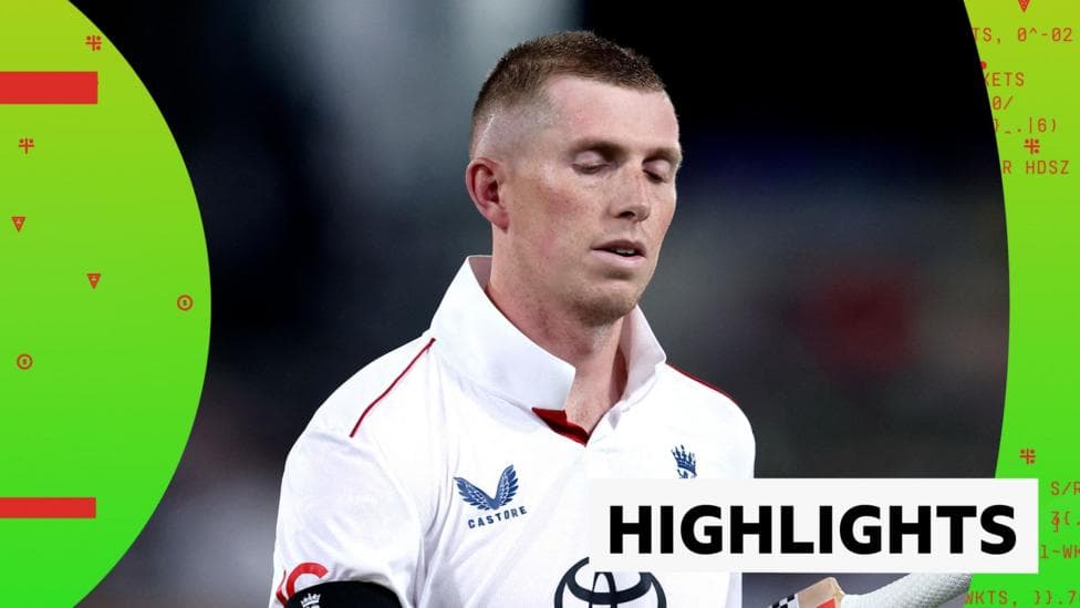 England on the brink after terrible day three