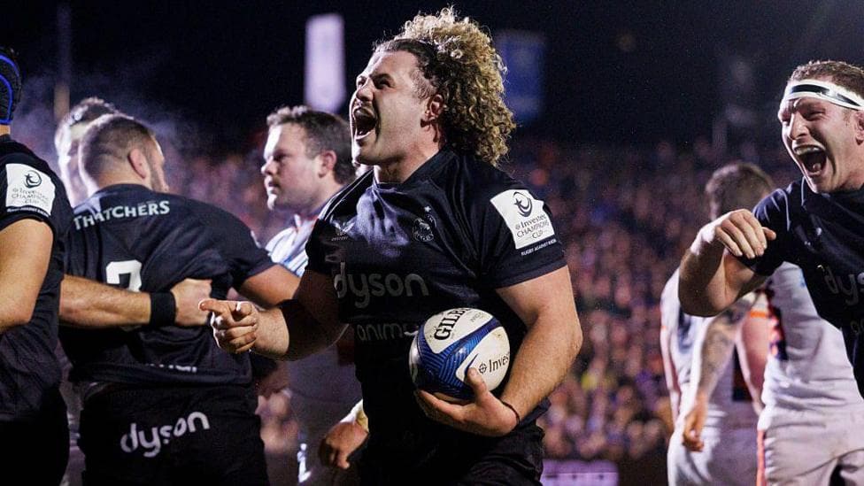 Nine-try Bath thump Edinburgh to win Pool 2