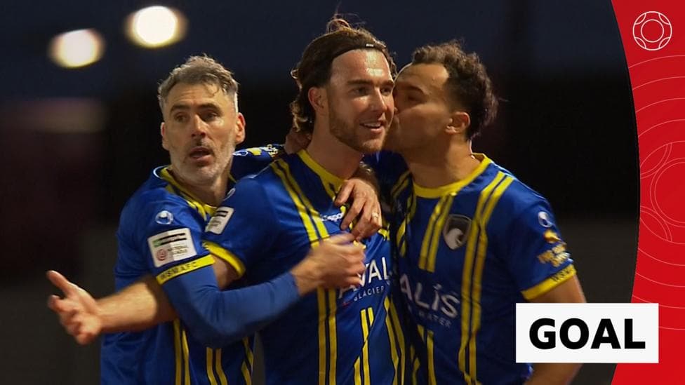 'What a goal!' Great Britton volley helps fire Weston-super-Mare through